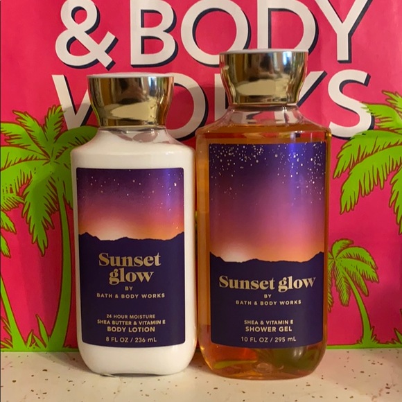sunset glow lotion